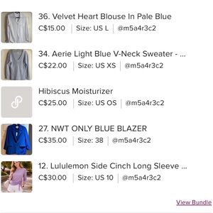 Re-Bundle for Marg @m5a4r3c2